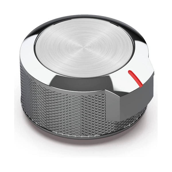 W11156487 W10823529 Spisknapp för ugn, Ersättningsdelar för spis, Hastighetskontroll (1 förpackning[C Silver