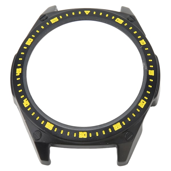 Smart Watch-fodral Full Protection Förhindra Repor Ersättning Watch Cover för GT 3 Svart Gul[C]