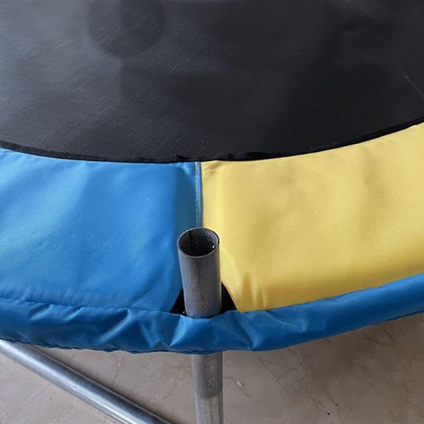 Trampolinskyddsdyna Skumsäkerhetsskydd Cover för att skydda studsmattan från väder och vind och skräp Diameter 140 cm