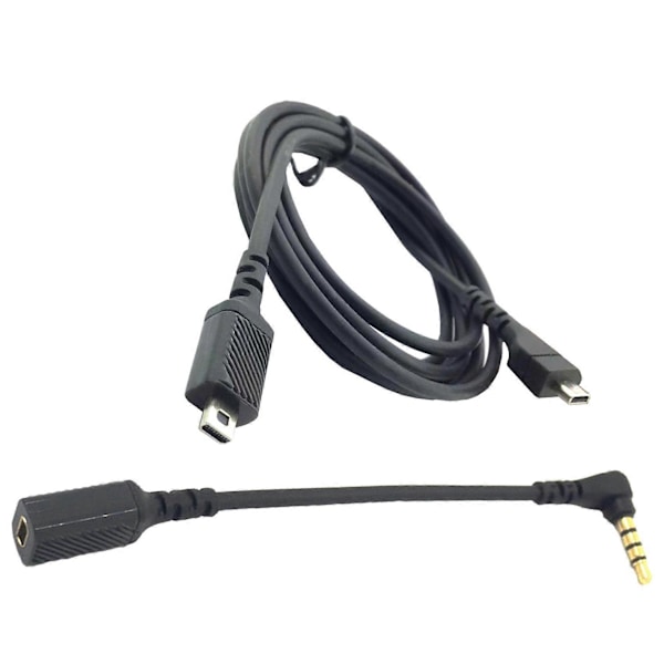 Ersättningskabel för Steelseries Arctis 3 5 7 9 XPro-hörlurar, ljudkortkabel black