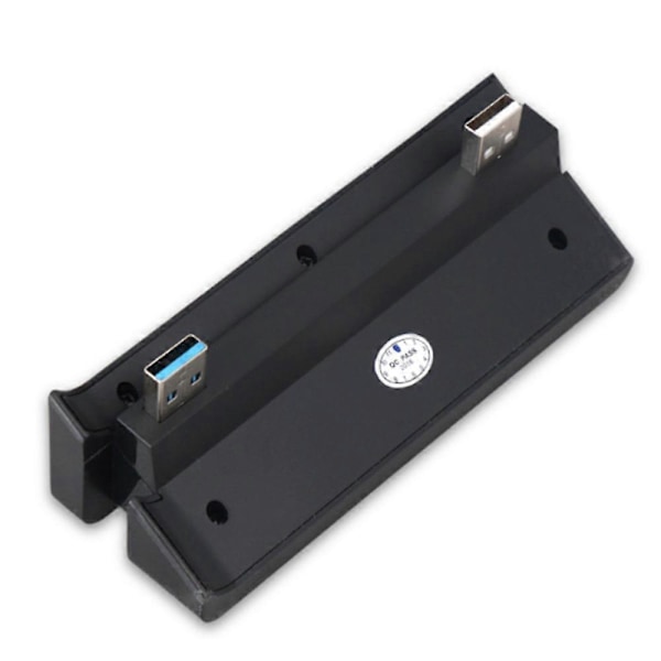 PlayStation 4 Tillbehör - 4-Portars USB-Hub för PS4 Slim - Laddningsstationsadapter - LED-display