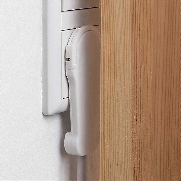 2 st Vit Schuko Vinklad Flat, Schuko Flat Plug 250 V (16 A), Schuko Plug, Schuko Plug Flat, EU White