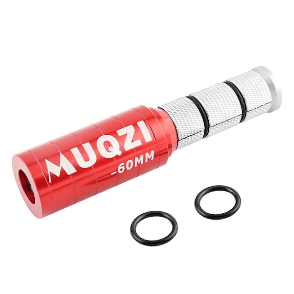 Förlängare för gaffelstam Cykelstyre Stamförlängare Aluminiumlegering Kolfiber Gaffelstyrrör Dold Adapter (C) Red