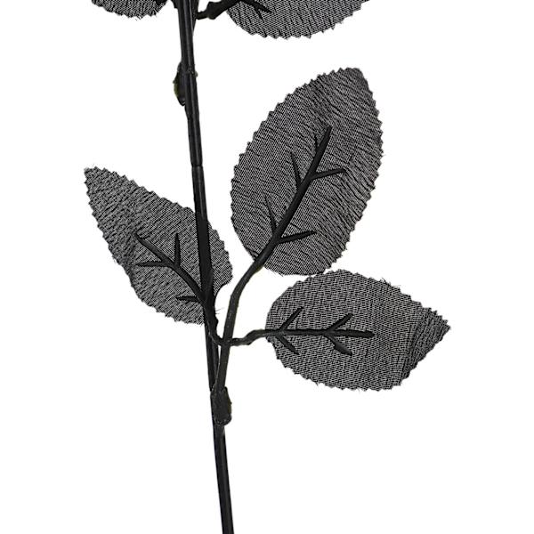 Paljetter Svart Ros Imitation Ros Falsk Blomma Halloween Dekoration Flerfärgad Konstgjord Imitation Ros[C]