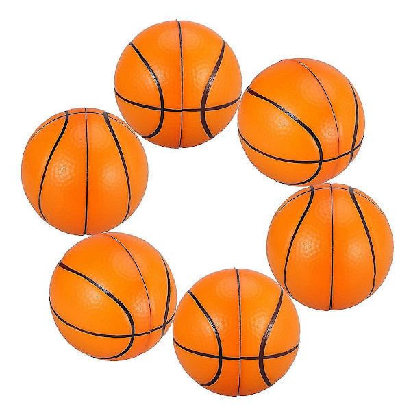 Stycken Barn Lekset Ångestlindringsbollar Partygåva Leksak Stressbollar Barnpresent Stress Basketboll (C)