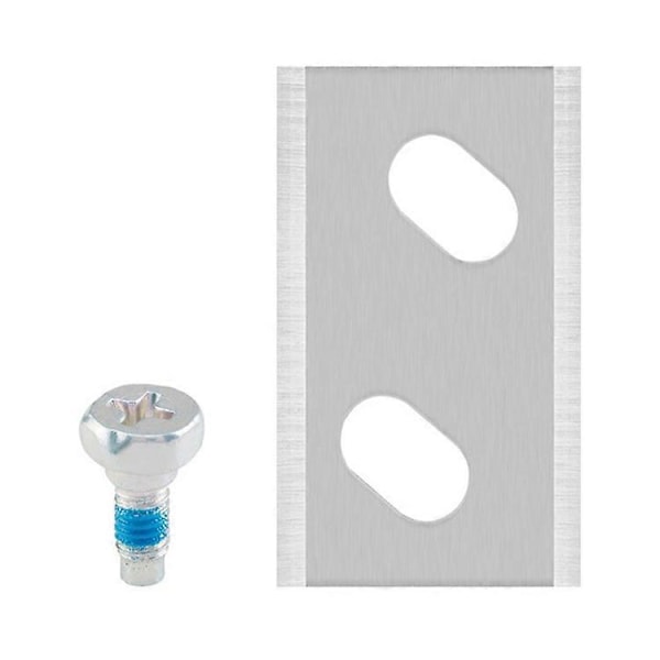 16 st Rostfria Stålknivar för Robomow RK Gräsklipparrobot Ersättningsknivar, 32*18.6*0.9mm (C)