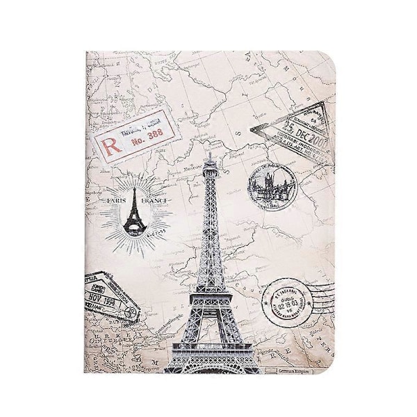 Smartdeksel for iPad 10. generasjon 10.9 2022 Eiffel Tower