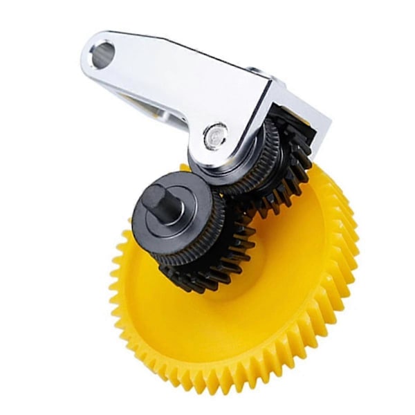 Uppgraderad härdat stål extruder drevmontering för P1S P1P X1 Carbon X1C 3D-skrivare sned tand (C)