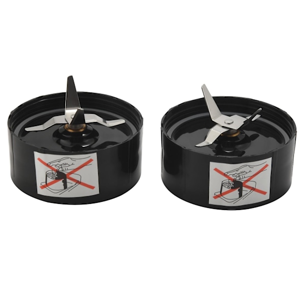 2-pack, Bladersättningsdel Kompatibel med Original Magic 250 W Blender Matberedare, Juic