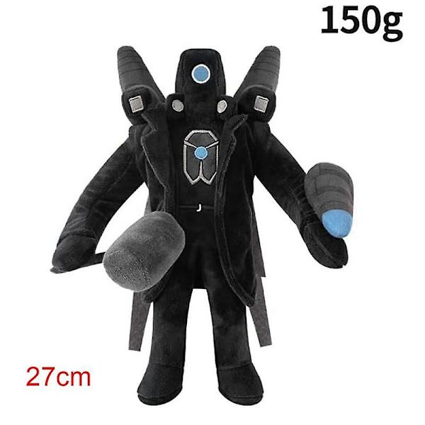 Skibidi Toalett Plyschleksak, Speakerman Plyschskräckspel Stoppade Plushies Dockleksaker Samlarföremål Presenter för Barn Samlare A