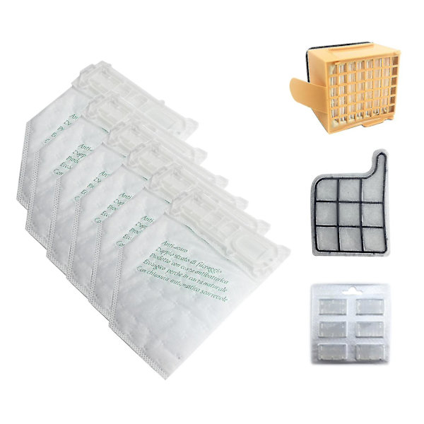 Vorwerk Vk135 Vk136 369 Dammsugarpåsefilter Ersättningskit