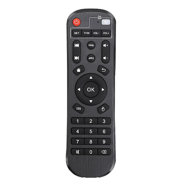 Ersättningsfjärrkontroll för Android TV-box H96/h96 Pro/h96 Pro+/h96 Max X2/x96 Mini/x96