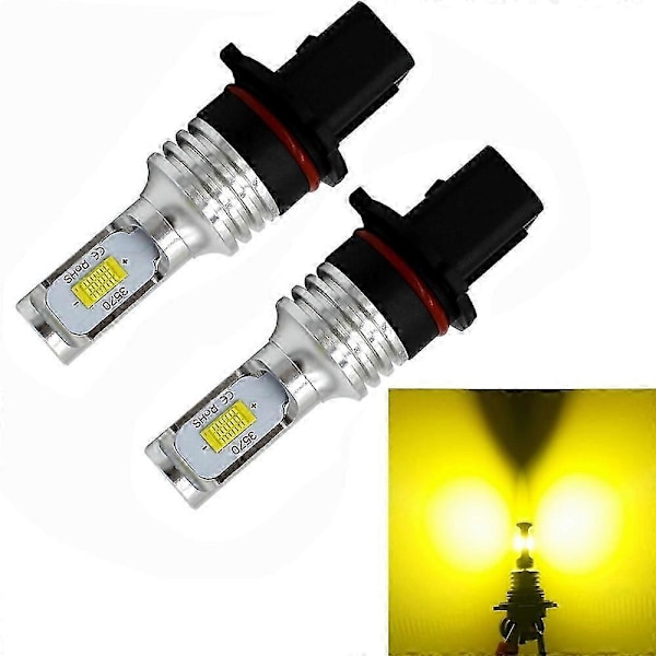 2 st P13w Super Starkt Vitt Ljus Bil Dimljus LED-lampor Stil 1 (C)