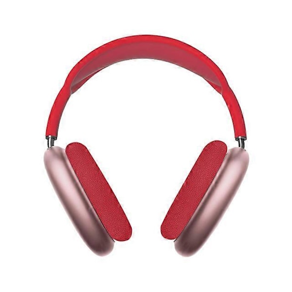 P9Max Bluetooth-hodetelefoner Trådløse Hodetelefoner Fungerer Med Apple Air MAS Bluetooth-hodetelefoner Red