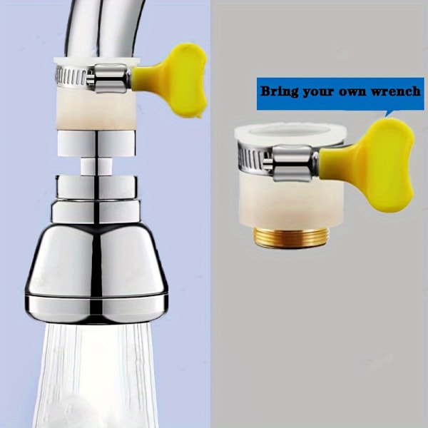 2 stk. Universal Hane Adapter med Nøgle, til 15-24 mm Borediameter Hane