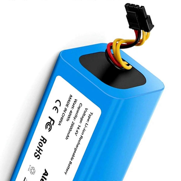 14,4V 2600mAh Batteri til Conga Excellence 1390 Robotstøvsuger