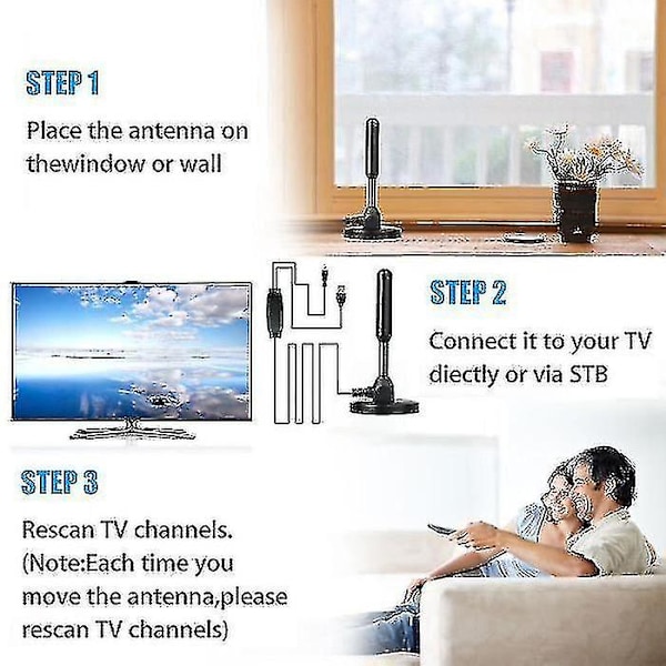 Digital TV-antenne HDTV-antenne DTMB TV-antenne[C]