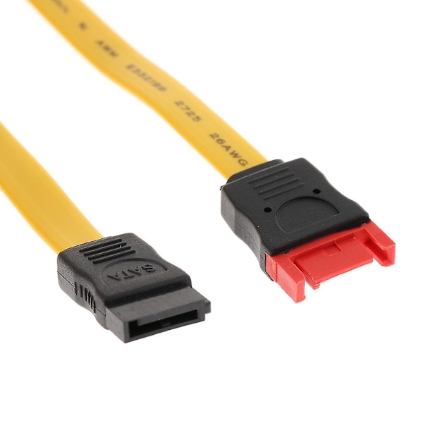 SATA III Datakabel SATA III 7Pin Han til 7Pin Hun Forlængerkabel - Rød (C)