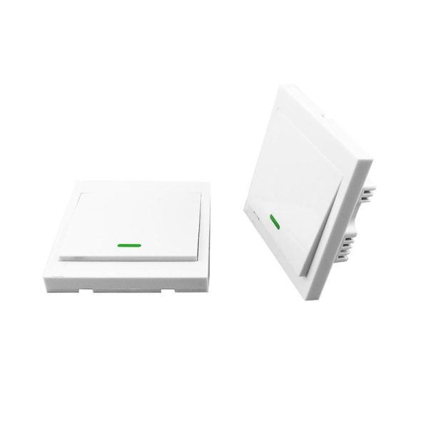 eWeLink Väggmonterad Knapp för Fjärrkontroll av Ljus 3-vägs 86 Typ ON/Off Väggpanel 433MHz Wi White 1CH