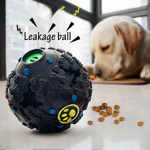 Giggle Ball för Hundar - Multifunktionell Pipande Husdjursgodis Giggle Leksak Rolig Vinyl Interaktiv Husdjurstillbehör för Inomhus Utomhus