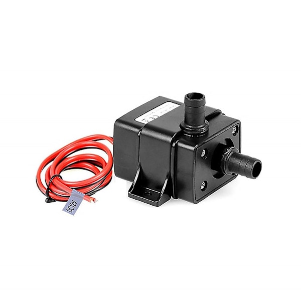 ZHOUBA Ultra-stille DC 12V 4.2W 240L/H Vandtæt Børsteløs Mini Nedsænkelig Vandpumpe