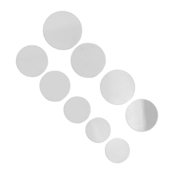 9 stk Urglass 1,2 mm Tykk Transparent Klar Urkrystall Linse Glass Erstatning Urglass Begerdeksel 23,6‑37,6 mm[C]