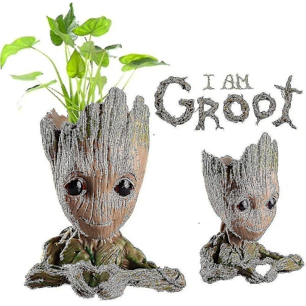 Groot Blomkruka Treeman, söt Blomkruka, pennställ, kontorsorganisatör