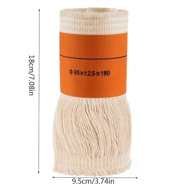 Fruushop Sport Kerosinvärmarveke 85Xt2.5X185Mm och 9.5Xt2.5X18Mm Glasfiber Kerosinvärmarveke för De Flesta Kerosinvärmar för Pojkar Flickor Föräldrar A