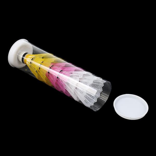 Badminton Shuttlecocks 12-pak Multicolor Plastik
