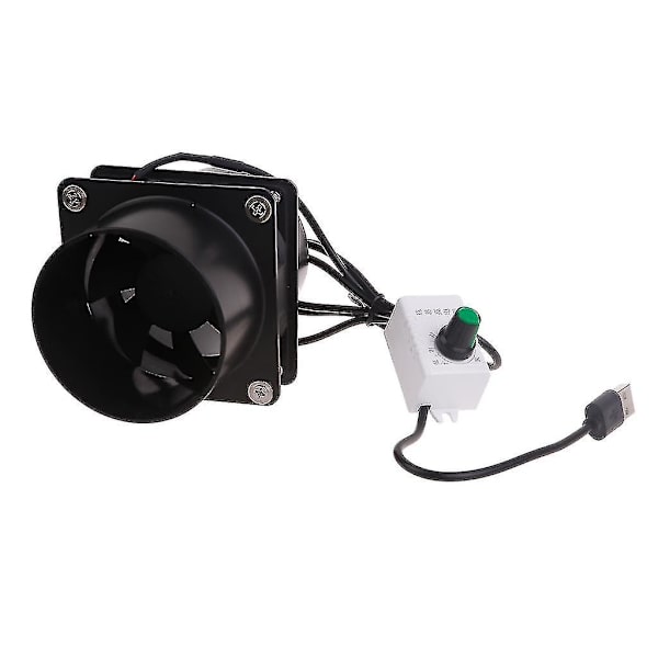 Høytytende ventilasjonsvifte med kraftig sugekraft og plastrør Single fan