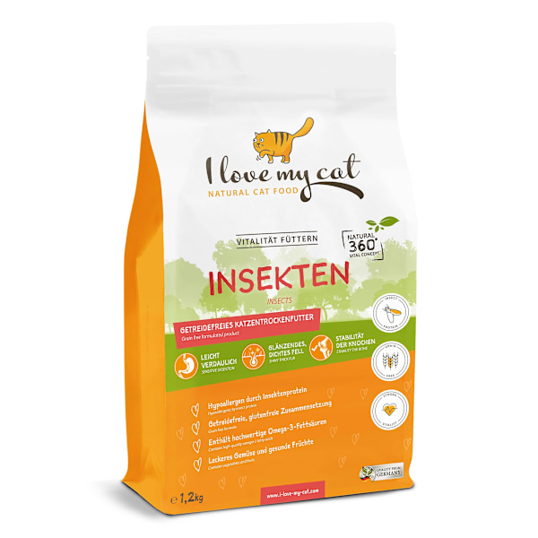 Sparpaket Insektsprotein för Katter