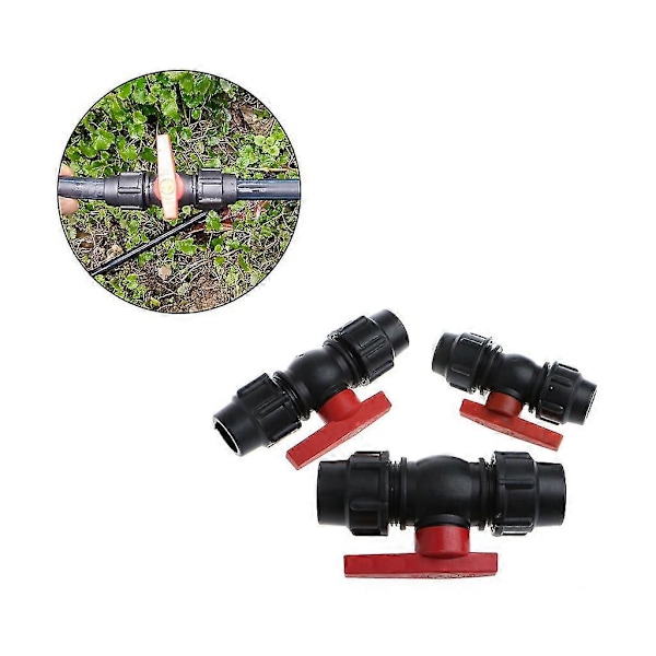 20mm/25mm/30mm Vattenrör Snabbkoppling För Ventilanslutning Pe Rör Kulventiler Tillbehör (C)