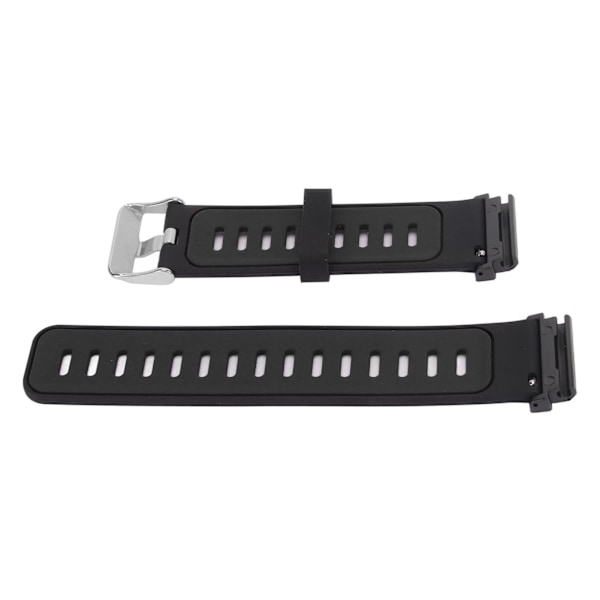 22mm Silikonklokkebånd Dobbel Farge Silikonklokkebånd Utbytting for Fenix 7 Svart Mørk Grå[C]