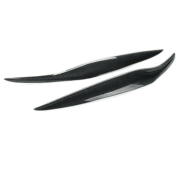 Kolfiber Huvudljusbryn Trim för Fiesta Facelift MK7.5 12-17 MK8 13-16