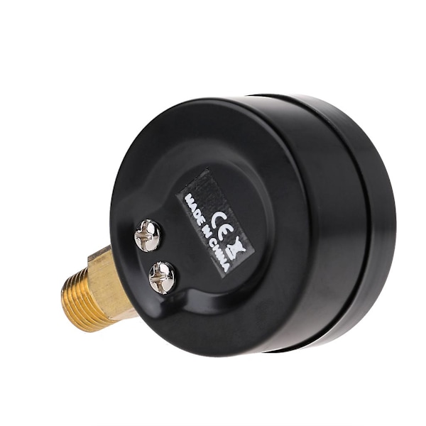 Hållbart Vakuumtrycksmätare 52mm -1/0 Bar -30\" Hg Bottenanslutning Övervakning