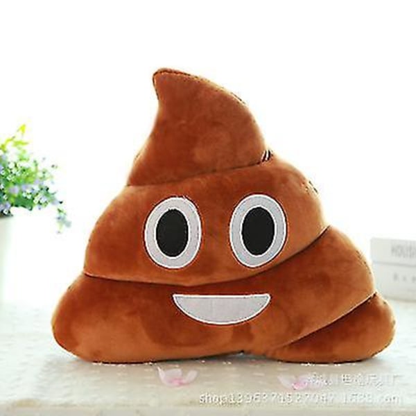 25cm Emoticon Pude Strid Dukke Emoticon Dung Spand Pude Poop Plys Dukke Gave