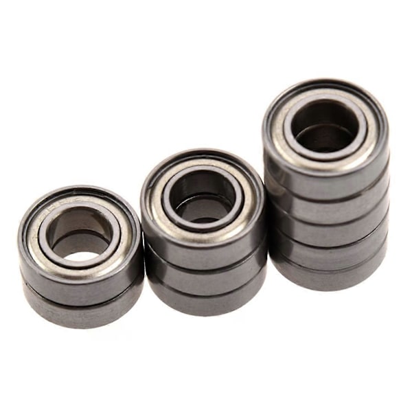 10 st 698Z 8 x 19 x6mm Enkelradiga Tätade Djupgående Kullager (C)