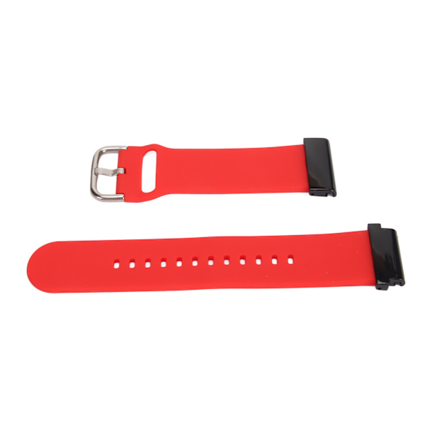 26 mm Silikonarmband Flexibel Justerbart Ersättningsarmband för Fenix 7X 6X 5X Röd[C]