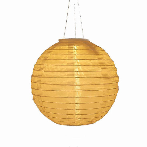 PIAO LED-lyktkjede utendørs, solcellelyskjedelykter, 20 cm IP55 LED solcellelyktlampe utendørs festivalfestdekor hengende lys
