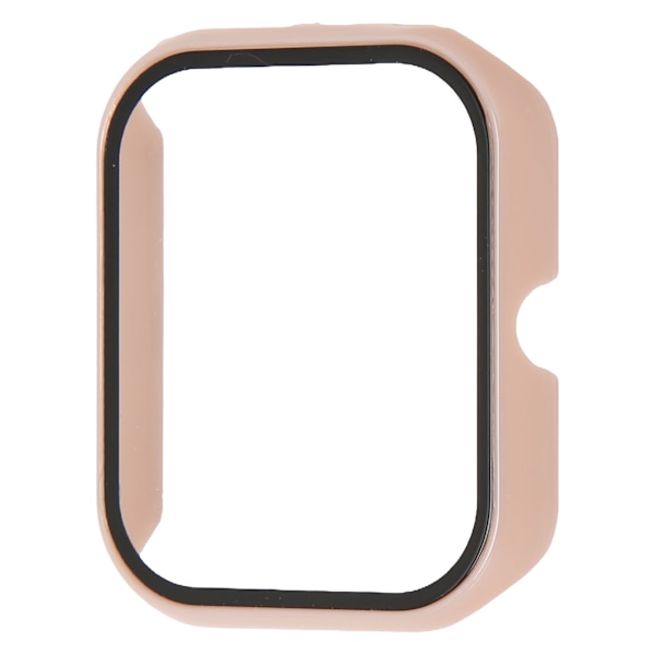 Klockskyddsskal PC Härdat glas Fullt skydd Klockskärmsfodral för Haylou RS4 Sakura Rosa[C]