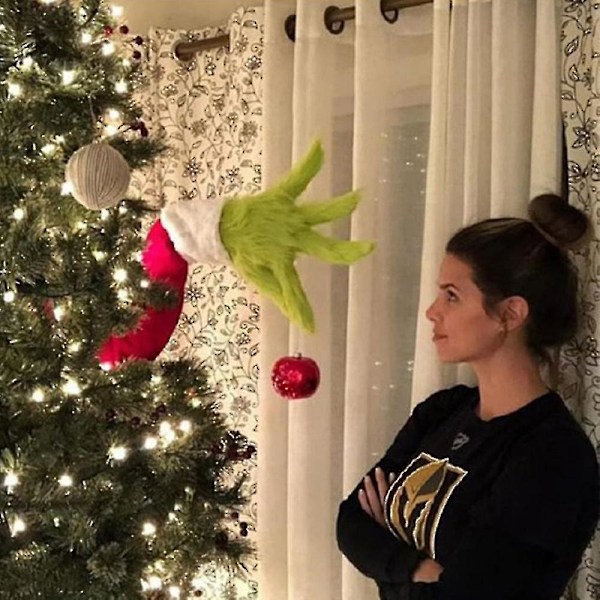 Joulujuhlan Koriste Grinch Varasti Joulukuusen Seppele Plussinen Käsirekvisiitta