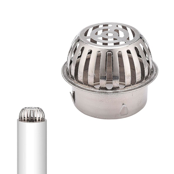 Rostfritt Stål Takränna Skydd Lövfälla För Takrör[C] 110mm