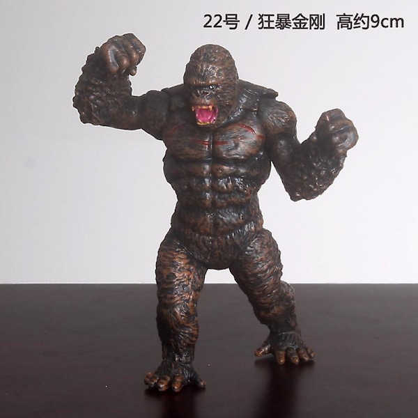 2024 nyt produkt Ny Godzilla Vs Kong 22 stilarter Model Anime Figur Mechagodzilla Dinosaur Action Figur Samleobjekt Model Dukke Børns Legetøj Gaver