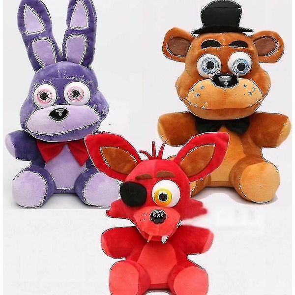 Fem Nätter Hos Freddy's Fnaf Skräckspel Plushie Leksaker Plyschdocka Barn