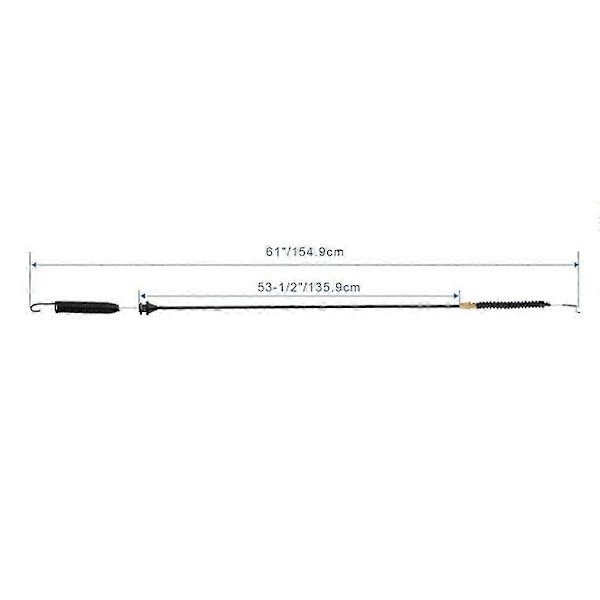 Gasvajer för gräsklippare MTD 946-04173E 746-04173E Däckvajer (C)