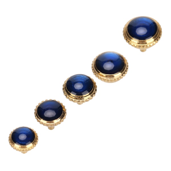 5 st. Bärbar Urkronor Guld Stål Armbandsur Reparationstillbehör för Urmakare[C]