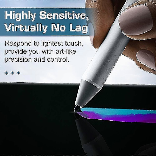 Pennespidser til Surface Pen, Pro 4/5/6/7 Pen, 3 Hb Pen Nib Stylus Refill (C)