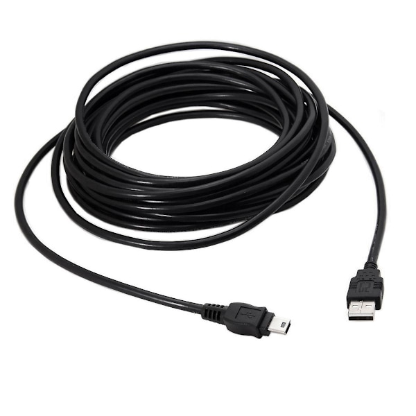 10 fot PS3 USB-kabel för laddning av kontroller för 3 trådlösa DualShock CECHZC2U joystick-data synkronisering