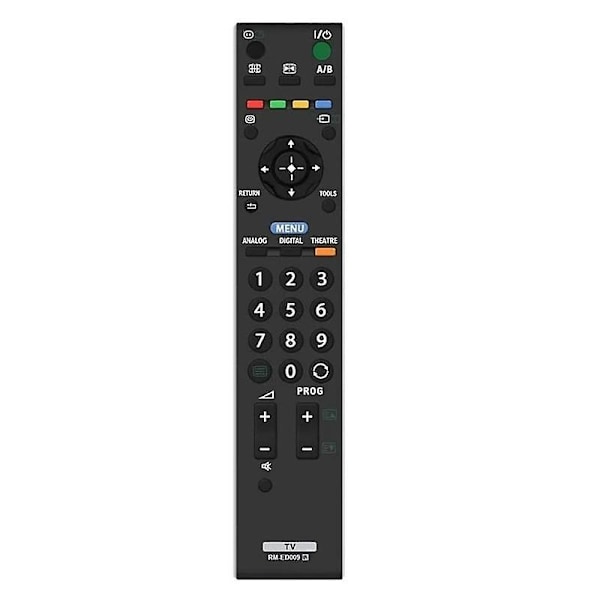 Ersättningsfjärrkontroll RM-ED009 för Sony LCD-digital-TV KDL-40T2800 KDL-40D2810 KDL-40T3000 KDL-40S3010 KDL-40S3000