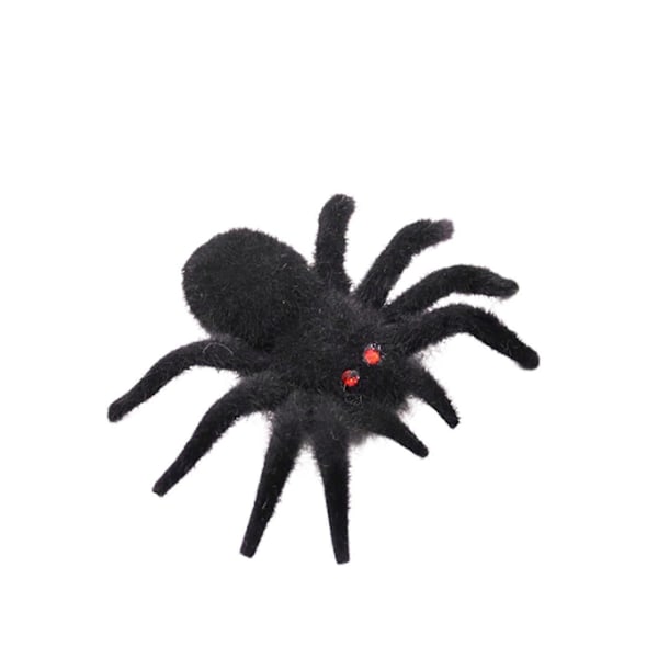 Legetøj til børn Halloween Dekorationer Simulation Stor Edderkop Spøg Legetøj Scene Dekoration Rekvisitter Flocking